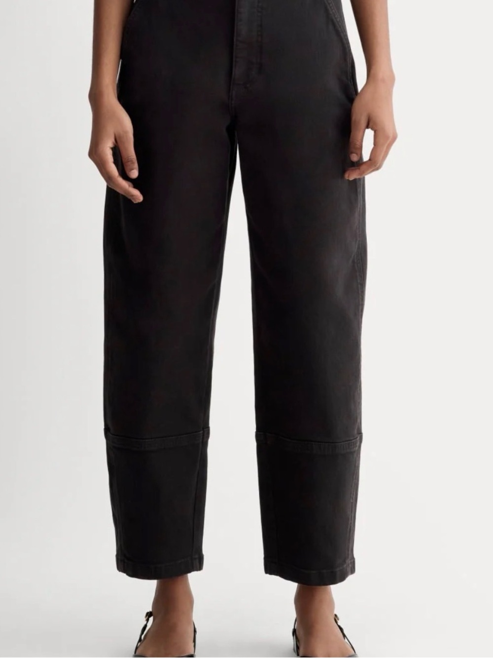 Everlane Utility Barrel Pant black size 00